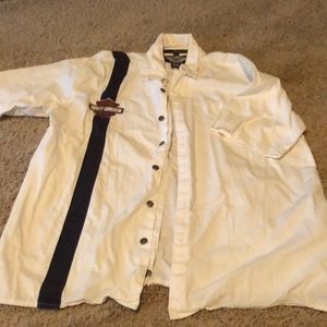 Button down Harley shirt
